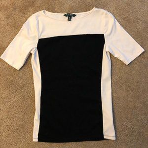 Ralph Lauren Boatneck Stretch Short Sleeve Shirt